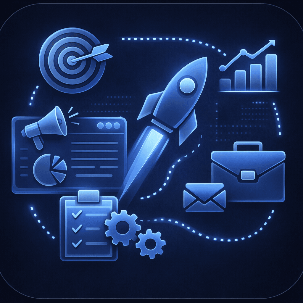 Marketing System coordinating content, campaigns, and competitive intelligence workflows